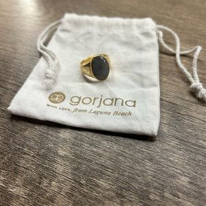 Gorjana Power Gem Stone Ring, Size 7, Labradorite